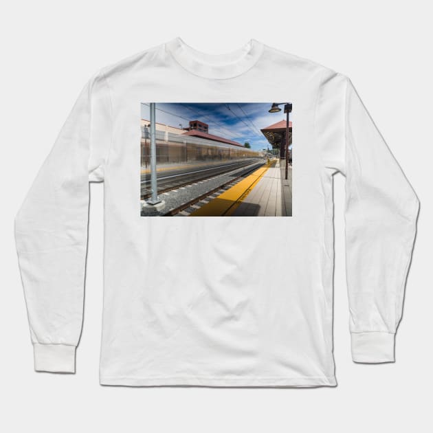 Monrovia Metro Station Long Sleeve T-Shirt by MCHerdering